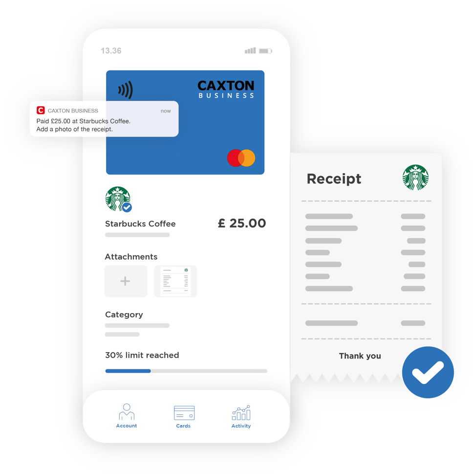 Expense management with Caxton