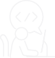 ICON_WHITE_Conversation-sideways-man-with-Screen